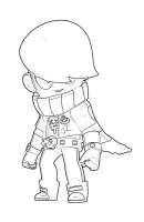 Brawl Stars kleurplaat 37
